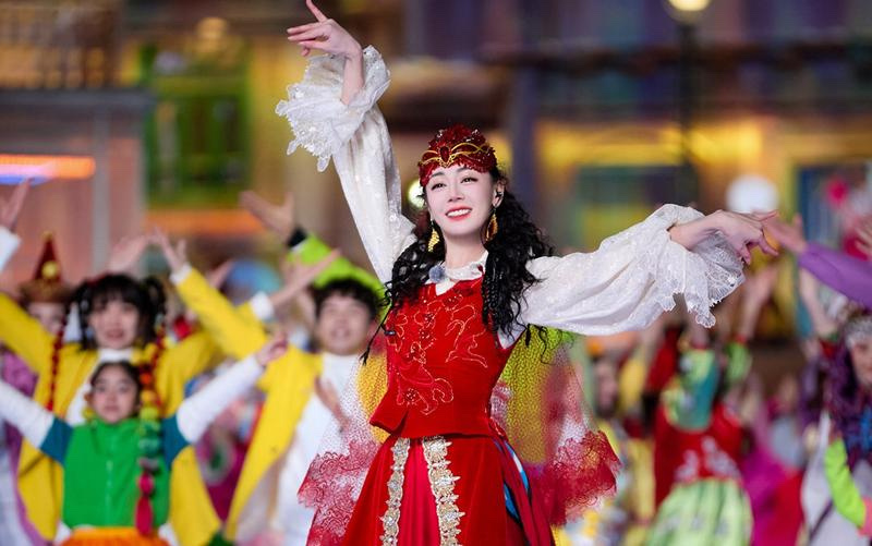 vẻ đẹp con gái tân cương